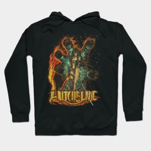 Witch Blade Burning Hand 1995 Hoodie